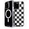 Checkered Marble iPhone 15 Pro MagSafe Case